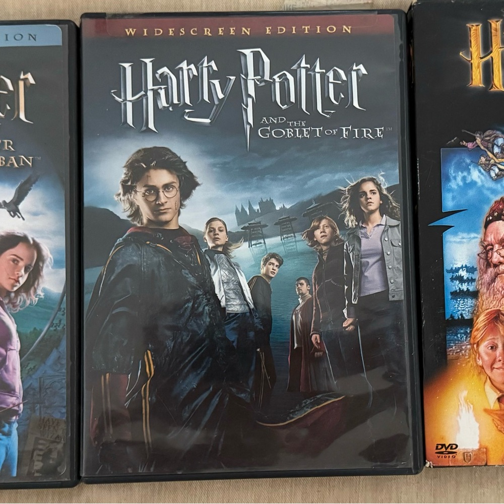 Harry Potter DVDs